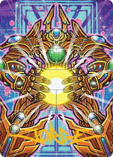 Brightglass Gearhulk Art Card (Gold-Stamped Signature) - Magic: The Gathering