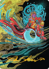 Cloudspire Skycycle Art Card (Gold-Stamped Signature) - Magic: The Gathering