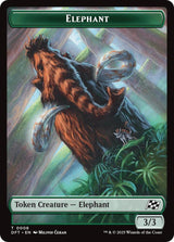 Elephant // Zombie (0003) Double-Sided Token - Magic: The Gathering