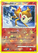 Chimchar (Cracked Ice Holo) - Pokémon