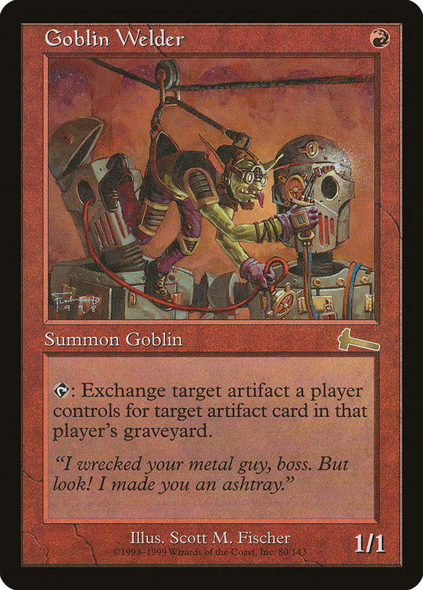 Goblin Welder - Magic: The Gathering