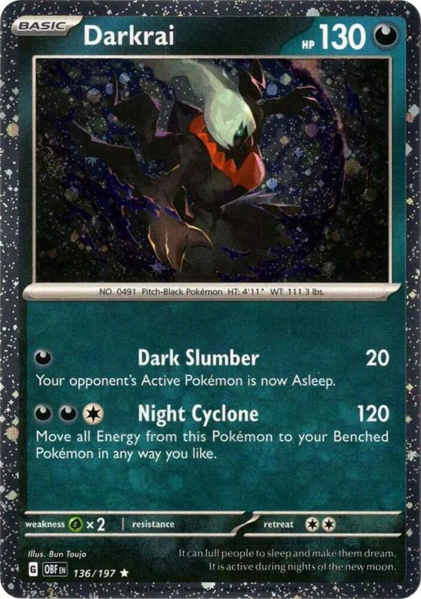 Darkrai (Cosmos Holo) - Pokémon