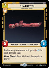 Radiant VII - Ambassadors' Arrival - Star Wars Unlimited