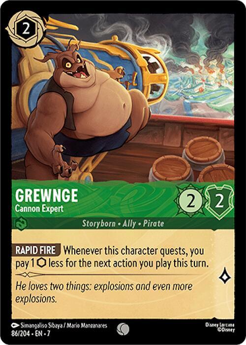 Grewnge - Cannon Expert - Disney Lorcana