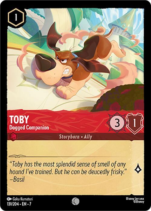 Toby - Dogged Companion