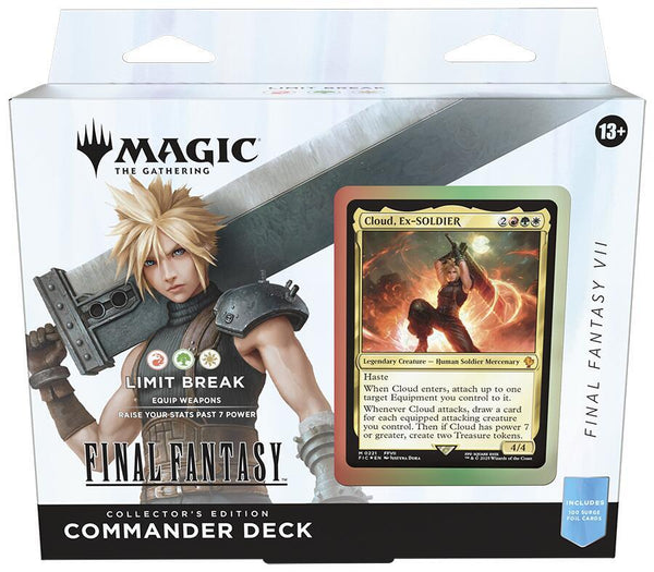 FINAL FANTASY Commander Deck - FINAL FANTASY VII Limit Break (Collector's Edition) - Magic: The Gathering