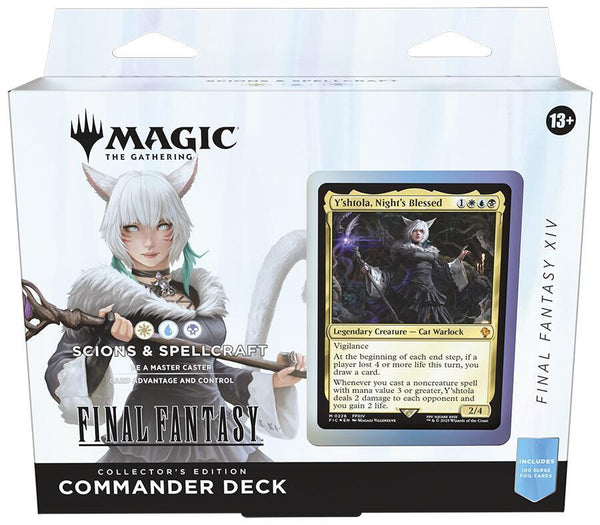 FINAL FANTASY Commander Deck - FINAL FANTASY XIV Scions & Spellcraft (Collector's Edition) - Magic: The Gathering