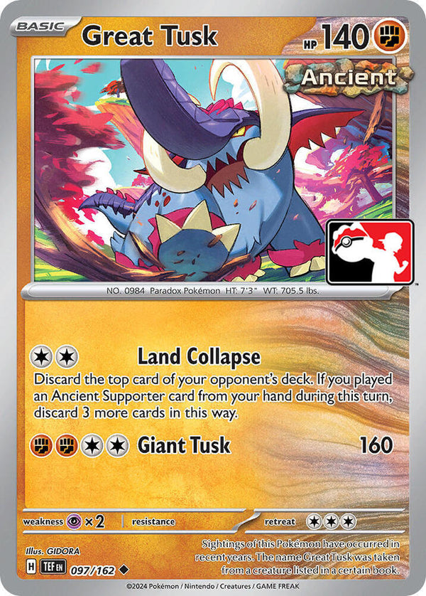 Great Tusk - 097/162 - Pokémon