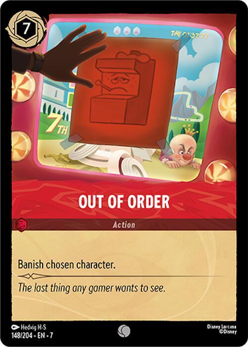 Out of Order