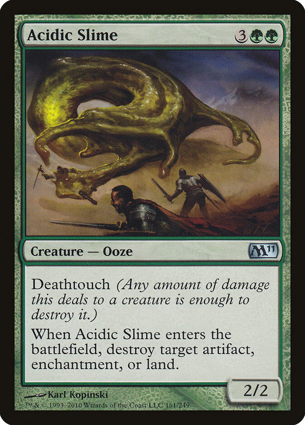 Acidic Slime - Magic: The Gathering
