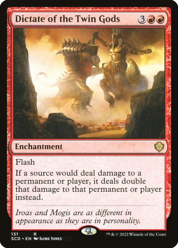 Dictate of the Twin Gods - Magic: The Gathering