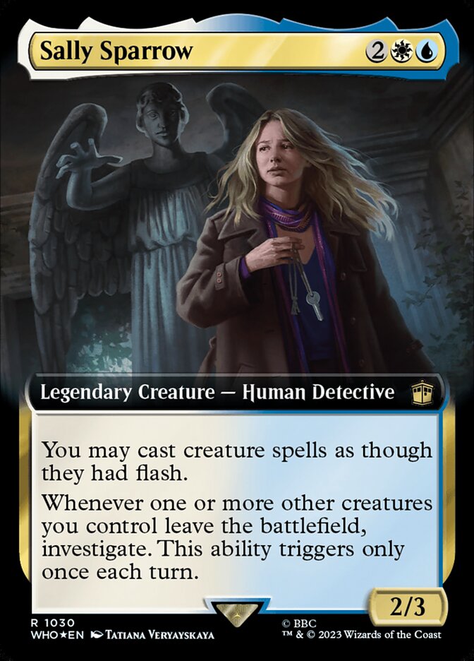 Sally Sparrow (Extended Art) (Surge Foil)