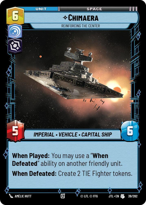 Chimaera - Reinforcing the Center - Star Wars Unlimited