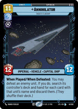 Annihilator - Tagge's Flagship - Star Wars Unlimited