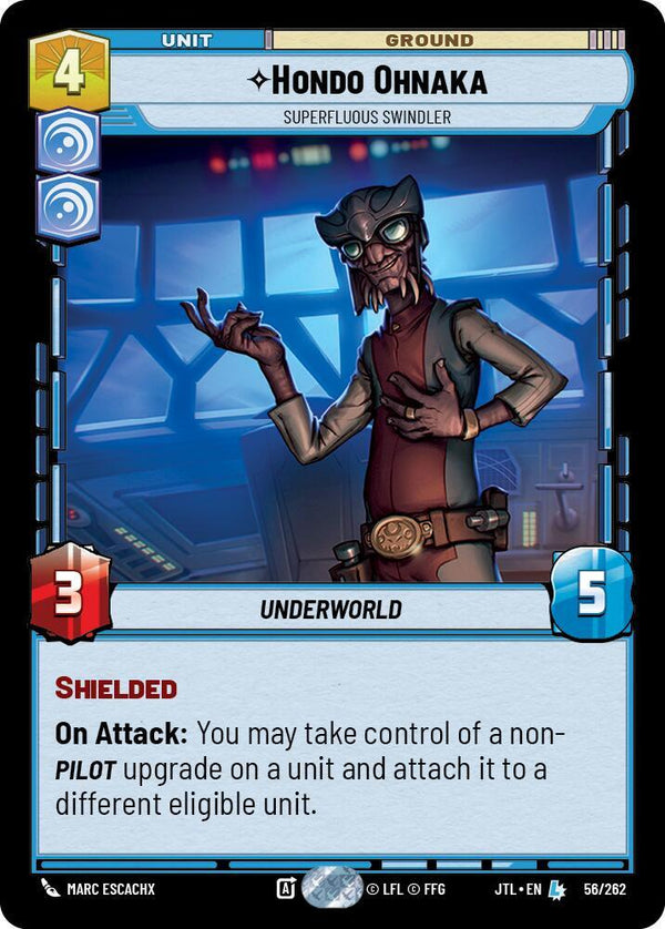 Hondo Ohnaka - Superfluous Swindler - Star Wars Unlimited