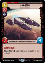IG-2000 - Assassin's Aggressor - Star Wars Unlimited