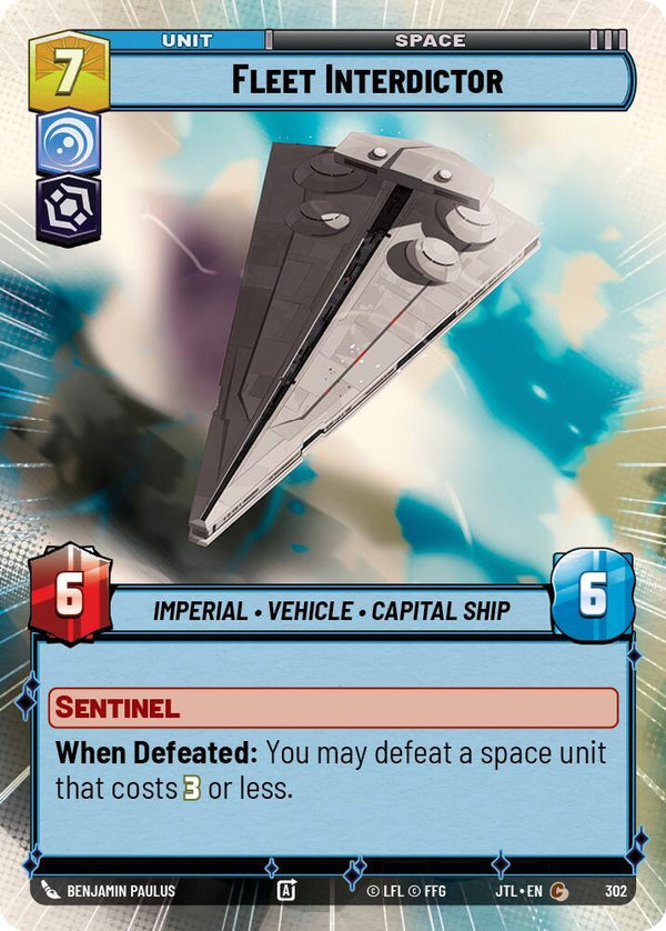 Fleet Interdictor (Hyperspace) - Star Wars Unlimited