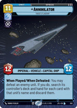 Annihilator - Tagge's Flagship (Hyperspace) - Star Wars Unlimited