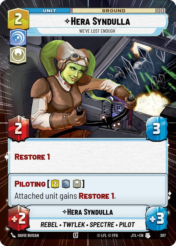 Hera Syndulla - We've Lost Enough (Hyperspace) - Star Wars Unlimited