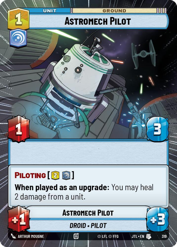 Astromech Pilot (Hyperspace) - Star Wars Unlimited