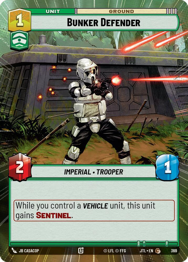 Bunker Defender (Hyperspace) - Star Wars Unlimited