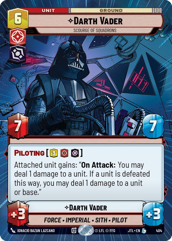 Darth Vader - Scourge of Squadrons (Hyperspace) - Star Wars Unlimited