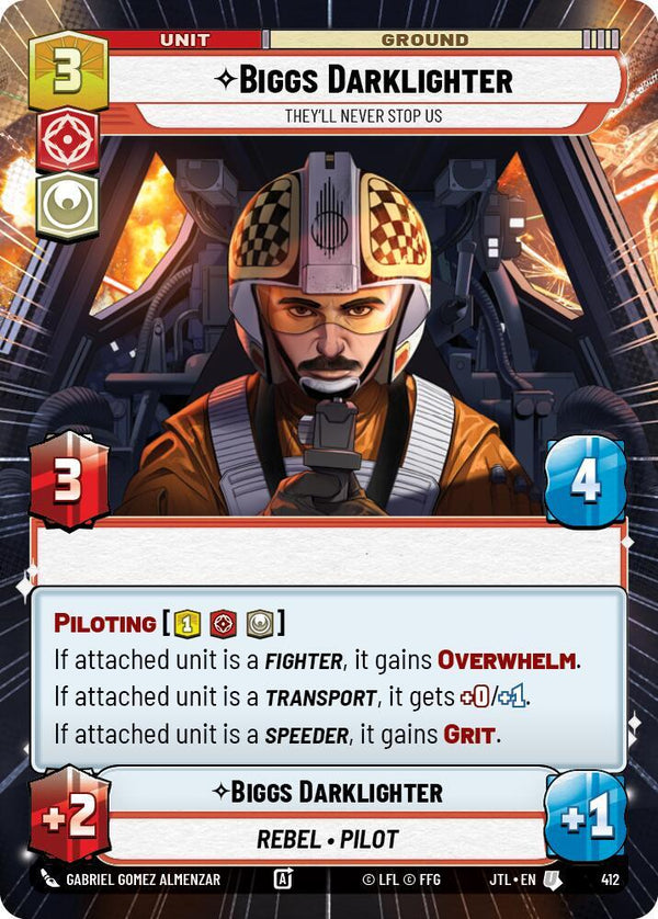 Biggs Darklighter - They'll Never Stop Us (Hyperspace) - Star Wars Unlimited