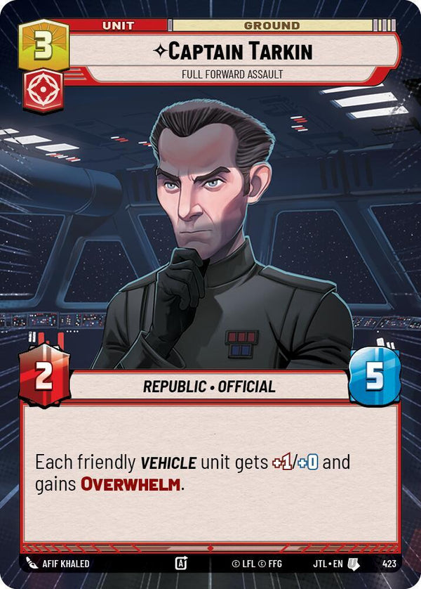 Captain Tarkin - Full Forward Assault (Hyperspace) - Star Wars Unlimited