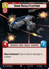 Droid Missile Platform (Hyperspace) - Star Wars Unlimited