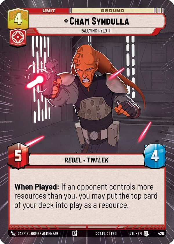 Cham Syndulla - Rallying Ryloth (Hyperspace) - Star Wars Unlimited
