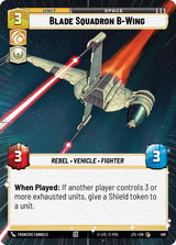 Blade Squadron B-Wing (Hyperspace) - Star Wars Unlimited