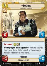BoShek - Charismatic Smuggler (Hyperspace) - Star Wars Unlimited
