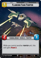 Flanking Fang Fighter (Hyperspace) - Star Wars Unlimited