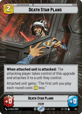 Death Star Plans (Hyperspace) - Star Wars Unlimited