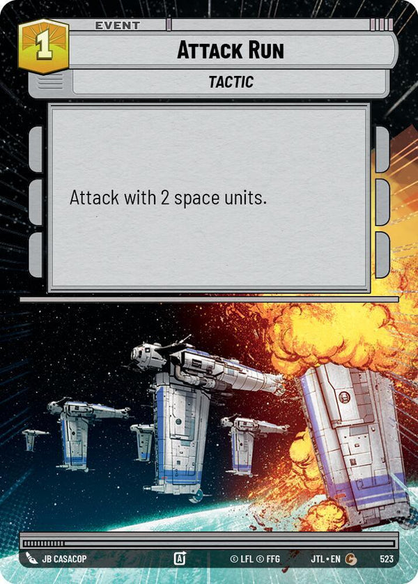 Attack Run (Hyperspace) - Star Wars Unlimited