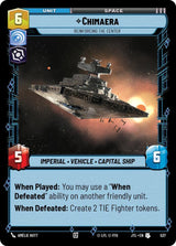 Chimaera - Reinforcing the Center (Foil) - Star Wars Unlimited