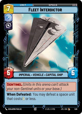 Fleet Interdictor (Foil) - Star Wars Unlimited