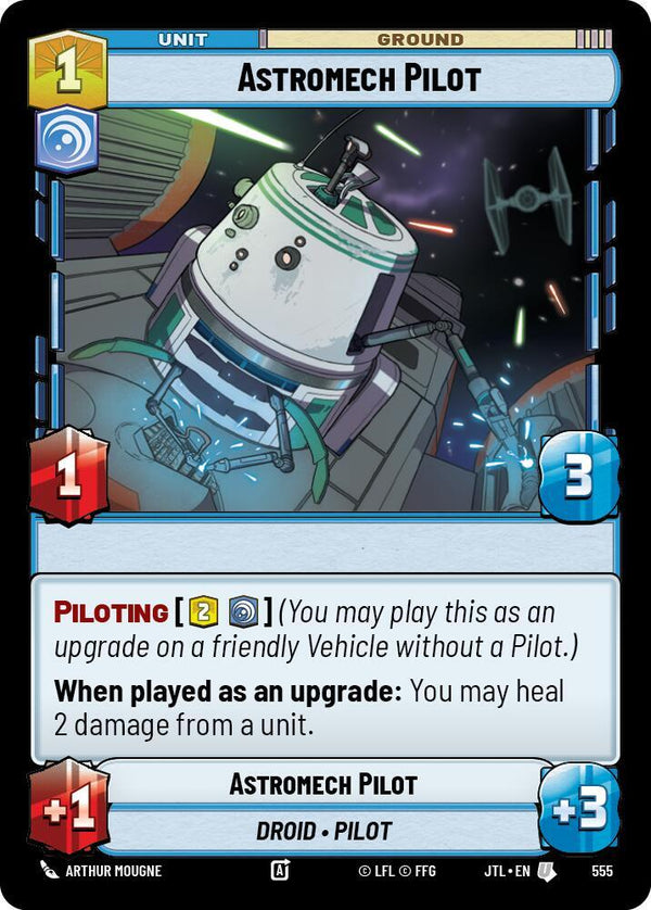 Astromech Pilot (Foil) - Star Wars Unlimited