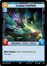 Cloaked StarViper (Foil) - Star Wars Unlimited
