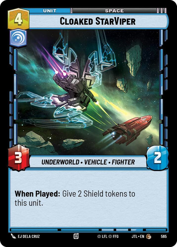 Cloaked StarViper (Foil) - Star Wars Unlimited
