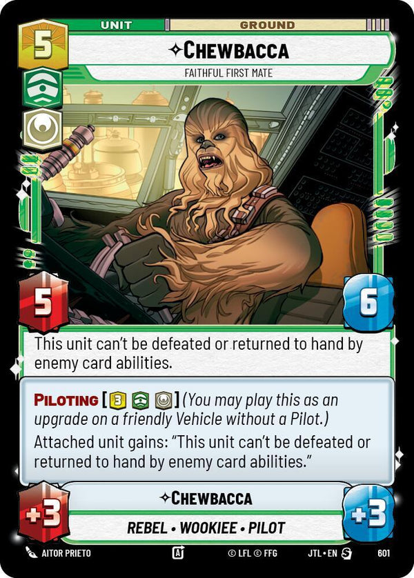 Chewbacca - Faithful First Mate (Foil) - Star Wars Unlimited
