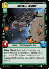 Dornean Gunship (Foil) - Star Wars Unlimited