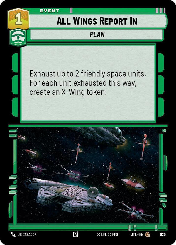 All Wings Report In (Foil) - Star Wars Unlimited