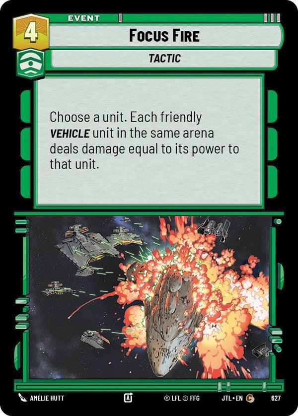 Focus Fire (Foil) - Star Wars Unlimited