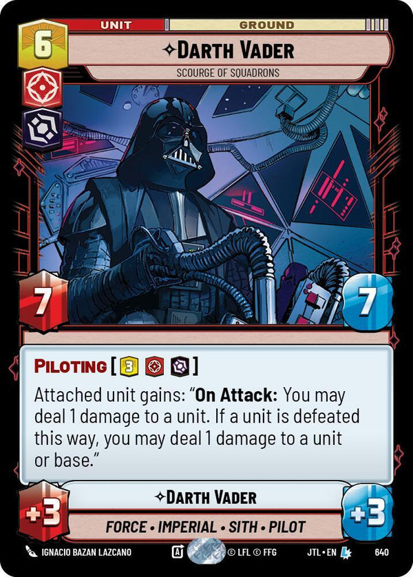 Darth Vader - Scourge of Squadrons (Foil) - Star Wars Unlimited