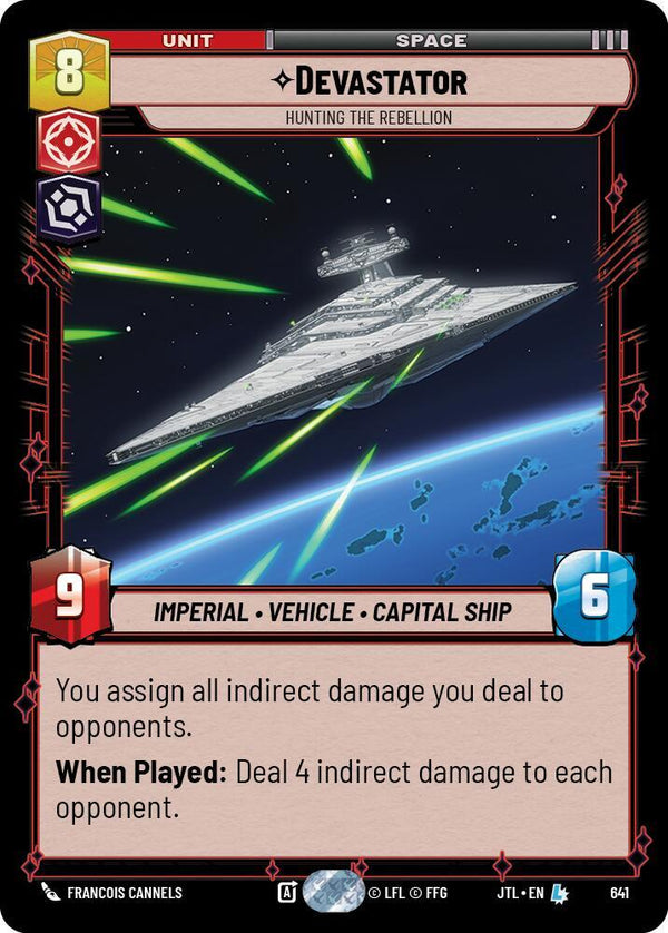 Devastator - Hunting the Rebellion (Foil) - Star Wars Unlimited