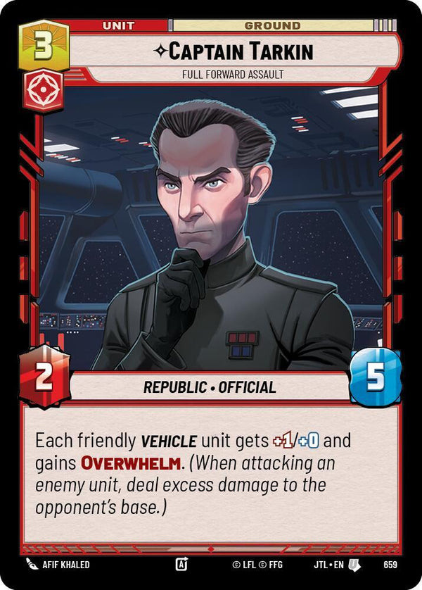 Captain Tarkin - Full Forward Assault (Foil) - Star Wars Unlimited