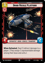 Droid Missile Platform (Foil) - Star Wars Unlimited