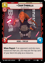 Cham Syndulla - Rallying Ryloth (Foil) - Star Wars Unlimited