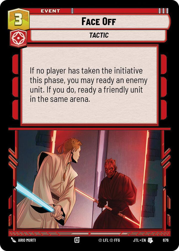 Face Off (Foil) - Star Wars Unlimited